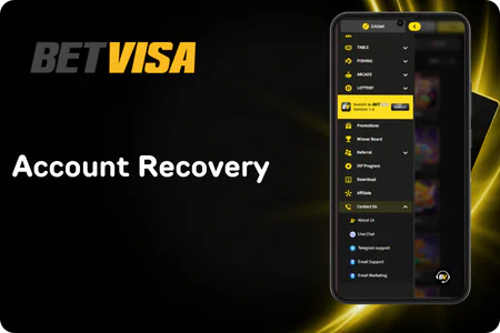 Account Recovery betvisa account